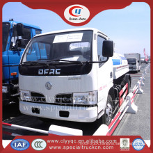 China new stainless steel small 5000 liter water tank truck